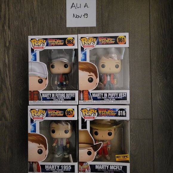 Back to the Future - Marty mcfly funko pops - Picture 1 of 1